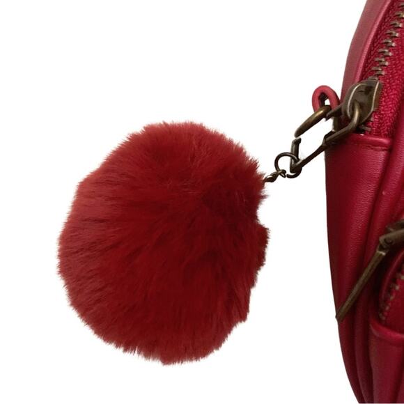 Whimsical Red Gryffindor Crest Emblem Mini Backpack Harry Potter Shield - Picture 3 of 12